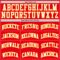 Custom Fire Red White-Gold Authentic Basketball Jersey