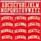 Custom Fire Red White-Old Gold Authentic Basketball Jersey
