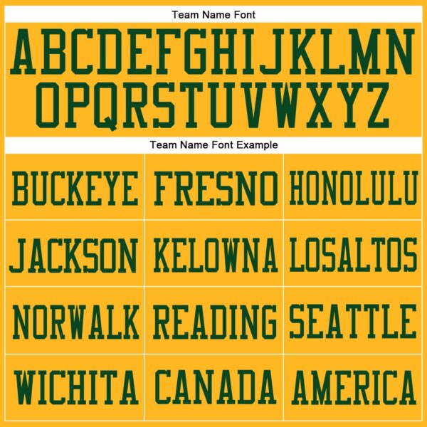 Gold0156-2 Custom Gold Gold-Green Mesh Authentic Football Jersey