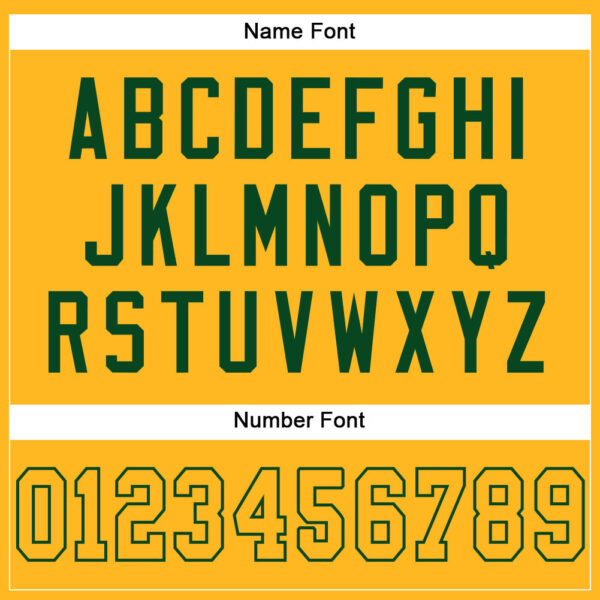 Gold0156-3 Custom Gold Gold-Green Mesh Authentic Football Jersey