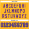 Gold0157-3 Custom Gold Purple-Black Mesh Authentic Football Jersey