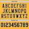 Custom Gold Black-White Mesh Authentic Football Jersey