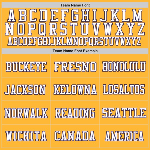 Custom Gold Purple-White Mesh Authentic Football Jersey