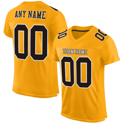 Gold0316_5bd41ef8-5ea1-4ed4-985e-8235a8a905bb Custom Gold Brown-White Mesh Authentic Football Jersey