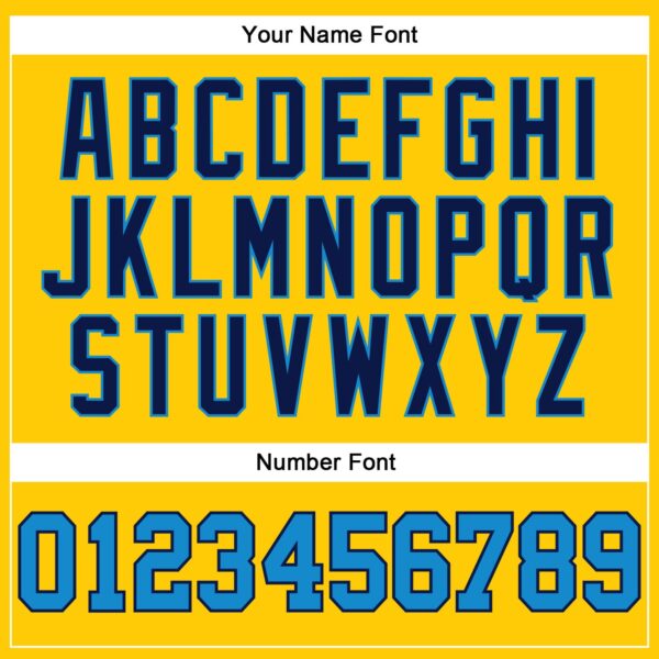 Custom Gold Blue-Navy Authentic Throwback Basketball Jersey