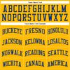 Custom Gold Royal-White Authentic Throwback Basketball Jersey