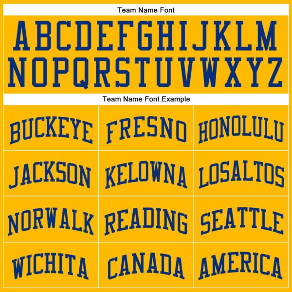 Custom Gold Royal-White Authentic Throwback Basketball Jersey