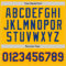 Custom Gold Royal-Orange Authentic Throwback Basketball Jersey