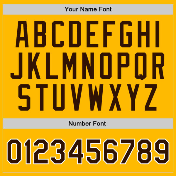 Custom Gold Brown-White Authentic Throwback Basketball Jersey