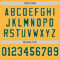 Custom Gold Green-White Mesh Authentic Throwback Football Jersey