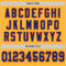 Gold0564-3 Custom Gold Royal-Red Mesh Authentic Throwback Football Jersey