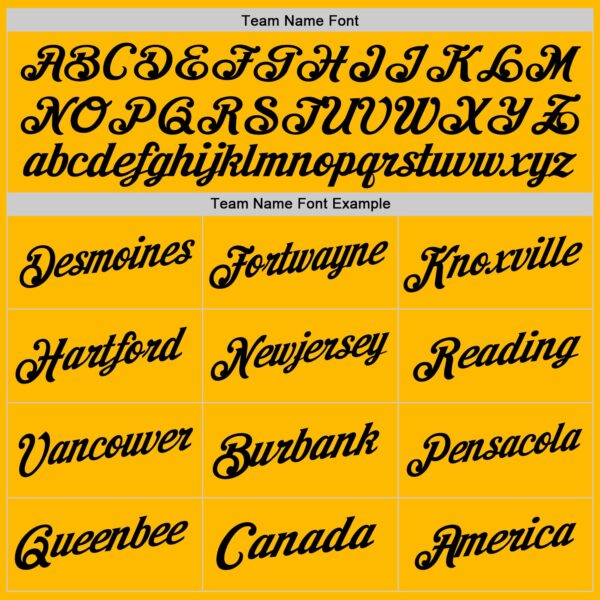 Custom Gold Black Authentic Throwback Basketball Jersey