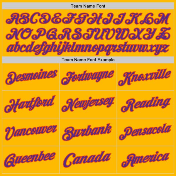 Custom Gold Purple-Orange Authentic Throwback Basketball Jersey