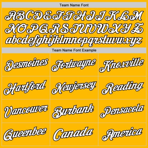 Custom Gold White-Black Authentic Throwback Basketball Jersey