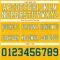Gold0643-3 Custom Gold Green-White Authentic Football Jersey