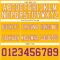 Gold0646-3 Custom Gold Cardinal-White Authentic Football Jersey