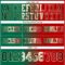 Gradient0361-2 Custom Red Vintage Mexican Flag Kelly Green-Cream Authentic Gradient Fashion Football Jersey