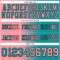 Gradient0401-2 Custom Teal Medium Pink-Black Authentic Gradient Fashion Football Jersey
