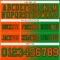 Gradient0410-2 Custom Grass Green Orange-Black Authentic Gradient Fashion Football Jersey