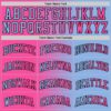 Custom Light Blue Pink-Black Authentic Gradient Fashion Basketball Jersey