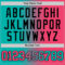 Custom Aqua Neon Pink-Black Authentic Gradient Fashion Basketball Jersey