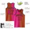 Custom Texas Orange Hot Pink-Black Authentic Gradient Fashion Basketball Jersey