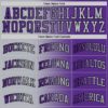 Custom Purple Gray-Black Authentic Gradient Fashion Basketball Jersey