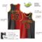 Custom Black Red-Old Gold Authentic Gradient Fashion Basketball Jersey