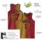 Custom Maroon Old Gold-Black Authentic Gradient Fashion Basketball Jersey