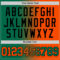 Custom Kelly Green Orange-Black Authentic Gradient Fashion Basketball Jersey