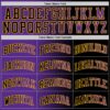 Custom Black Purple-Gold Authentic Gradient Fashion Basketball Jersey