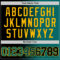 Custom Black Teal-Gold Authentic Gradient Fashion Basketball Jersey