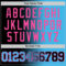 Custom Black Sky Blue-Pink Authentic Gradient Fashion Basketball Jersey