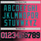 Custom Black Neon Pink-Teal Authentic Gradient Fashion Basketball Jersey