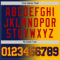 Custom Navy Gold-Red Authentic Gradient Fashion Basketball Jersey