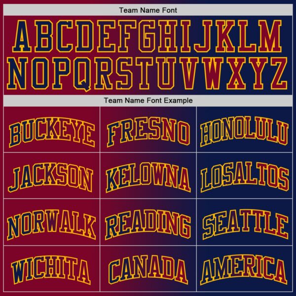 Custom Navy Maroon-Gold Authentic Gradient Fashion Basketball Jersey