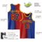 Custom Royal Red-Gold Authentic Gradient Fashion Basketball Jersey