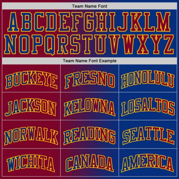 Custom Royal Maroon-Gold Authentic Gradient Fashion Basketball Jersey