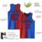 Custom Thunder Blue Red-Black Authentic Gradient Fashion Basketball Jersey