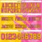 Gradient0682-3 Custom Yellow Pink-Black Authentic Gradient Fashion Scratch Football Jersey