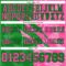 Gradient0686-3 Custom Grass Green Pink-Black Authentic Gradient Fashion Scratch Football Jersey