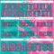 Gradient0689-3 Custom Aqua Pink-Black Authentic Gradient Fashion Scratch Football Jersey