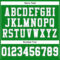 GrassGreen0003-3 Custom Grass Green White-Gray Mesh Authentic Football Jersey