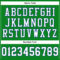 Custom Grass Green White-Royal Mesh Authentic Football Jersey