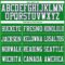 GrassGreen0011-2 Custom Grass Green White-Purple Mesh Authentic Football Jersey
