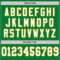 GrassGreen0034-3 Custom Grass Green White-Gold Mesh Authentic Throwback Football Jersey
