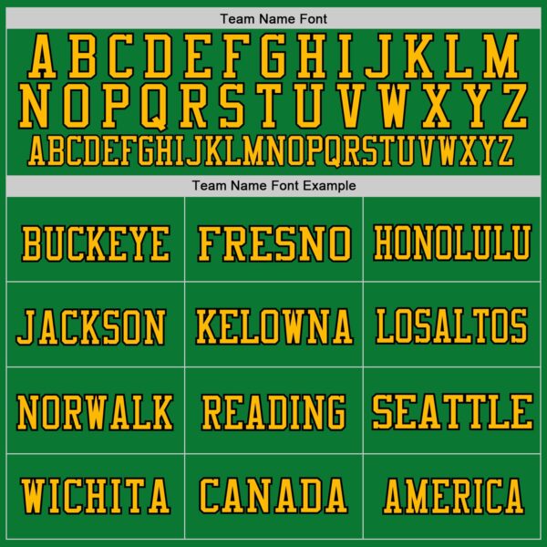 Custom Grass Green Gold-Black Mesh Authentic Throwback Football Jersey