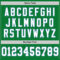 GrassGreen0041-3 Custom Grass Green White-Light Blue Mesh Authentic Throwback Football Jersey