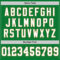 GrassGreen0045-3 Custom Grass Green White-Old Gold Mesh Authentic Throwback Football Jersey
