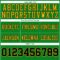 GrassGreen0083-3 Custom Grass Green Black-Gold Authentic Football Jersey